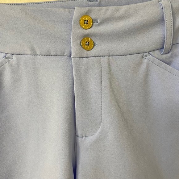 Lilly Pulitzer LUXLETIC Fairway Performance Shorts. Blue Peri. Size 6. - Picture 2 of 10